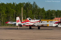 C-FYFN @ CYYE - Parked in NE corner of airport. - by Remi Farvacque