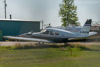 C-GIZH @ CYYE - Parked very NE part of airport.