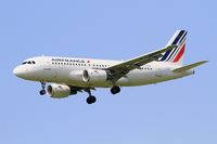 F-GRXA @ LFPG - Airbus A319-111, Short approach rwy 27R, Paris-Roissy Charles De Gaulle airport (LFPG-CDG) - by Yves-Q
