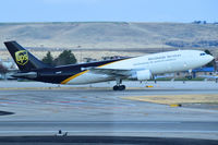 N162UP @ KBOI - Take off roll RWY 28L - by Gerald Howard
