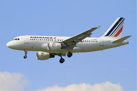 F-GPMC @ LFPG - Airbus A319-113, Short approach rwy 27R, Paris-Roissy Charles De Gaulle airport (LFPG-CDG) - by Yves-Q