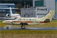 D-ITWL @ EDDR - Cessna 425 Conquest I, - by Jerzy Maciaszek