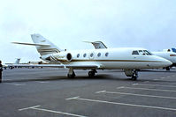F-WZAH @ EDDV - Dassault Falcon 200 [401] (Dassault Aviation) Hannover~D 21/05/1982. From a slide. - by Ray Barber