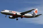 VH-VGO @ NZCH - JQ235 from AKL - by Bill Mallinson