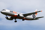 VH-VGO @ NZCH - JQ235 from AKL - by Bill Mallinson