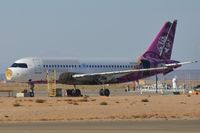 N175AG @ KVCV - Ex Hunnu Air A319 in VCV - by FerryPNL