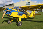 G-BSFX @ X5FB - Denney Kitfox Mk2, Fishburn Airfield UK, October 16th 2010. - by Malcolm Clarke