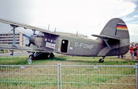 D-FONF @ SXF - Berlin Air Show 4.6.94 - by leo larsen
