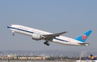 B-2028 @ KLAX - Boeing 777-F1B - by Mark Pasqualino