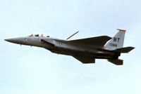 75-0088 @ EGVI - McDonnell Douglas F-15B Eagle [171] (United States Air Force) RAF Greenham Common~G 26/06/1977. From a slide.