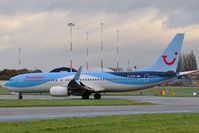 G-FDZS @ EGSH - Leaving Norwich for Tenerife. - by keithnewsome
