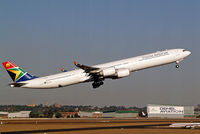 ZS-SNH @ FAJS - Airbus A340-642 [626] (South African Airways) Johannesburg Int~ZS 19/09/2006