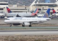 N417UA @ KLAX - Airbus A320