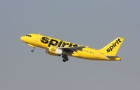 N502NK @ KLAX - Airbus A319 - by Mark Pasqualino