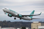 AP-BNA @ KBFI - Alpha Papa Bravo November Alpha seen departing BFI for BGO on its delivery flight. - by Joe G. Walker