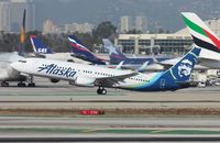N579AS @ KLAX - Boeing 737-800 - by Mark Pasqualino