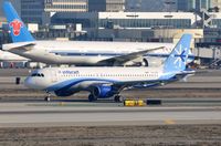 XA-SUN @ KLAX - Interjet A320 vacating the runway. - by FerryPNL