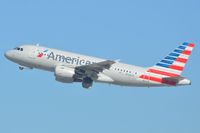 N760US @ KLAX - Former US Air A319 departing. - by FerryPNL