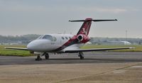 G-FBKJ @ EGHH - At Citation Centre - by John Coates