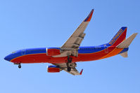 N630WN @ KBOI - Landing RWY 10L. - by Gerald Howard