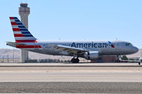 N766US @ KBOI - Landing RWY 28R in new American Airlines paint. - by Gerald Howard