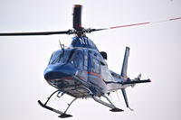 N716LF @ KBOI - Departing Life Flight pad - by Gerald Howard