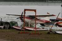 C-GZDT @ CBJ8 - Parked on shore. No good angle to approach without trespassing. - by Remi Farvacque