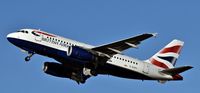 G-EUPY @ EGAC - Belfast City.  British Airways G-EUPY departing to Heathrow. - by Albert Bridge