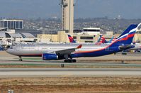 VP-BLX @ KLAX - Aeroflot A332 vacating the runway. - by FerryPNL