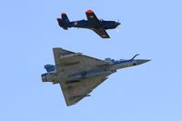 73 @ LFSX - Socata TB-30 Epsilon, Interception simulation of intruding aircraft by Mirage 2000-5F (116-EL), Luxeuil-St Sauveur Air Base 116 (LFSX) Open day 2015 - by Yves-Q