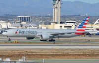 N724AN @ KLAX - American B773 departing. - by FerryPNL