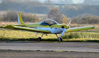 G-CFKH @ EGFH - Visiting Zenair Zodiac. - by Roger Winser