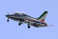MM54510 @ LFSX - Italian Air Force Aermacchi MB-339PAN, N°1 of Frecce Tricolori Aerobatic Team 2015, Luxeuil-Saint Sauveur Air Base 116 (LFSX) Open day 2015 - by Yves-Q