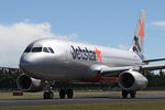 VH-VFI @ NZCH - JQ289 from WLG - by Bill Mallinson