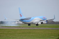 G-TAWS @ EGSH - Landing at Norwich. - by Graham Reeve