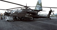 87-0442 @ EGLF - On static display at the 1992 Farnborough International Air Show, scanned from slide. - by kenvidkid