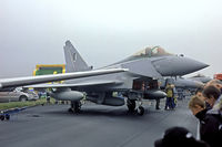 ZJ803 - ZJ803   British Aerospace EFA T.2 Typhoon [BT-004] (Royal Air Force) (Place & Date unknown). From a slide. - by Ray Barber