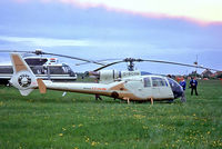 G-BCHM - Aerospatiale SA.341G Gazelle [1168] Weston Super Mare~G 30/05/1976. From a slide. - by Ray Barber