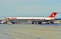 HB-INI @ EFHK - Helsinki 20.4.84 - by leo larsen