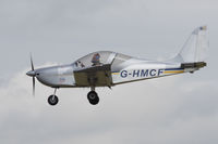 G-HMCF @ EGVA - Arriving at RIAT 2016