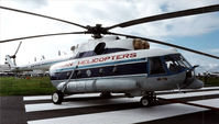 CCCP-95448 @ EGLF - On static display at the 1992 Farnborough International Air Show, scanned from slide. - by kenvidkid