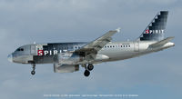 N522NK @ BWI - On final to 33L.