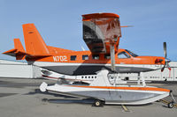 N702 @ KBOI - Nice floats - by Gerald Howard