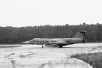 D-8293 @ EHTW - Lockheed RF-104G Starfighter of the Royal Netherlands Air force on the runway at Twenthe air base, summer 1980 - by Van Propeller
