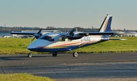 G-RVRX @ EGHH - Taxiing to Bliss Avn. - by John Coates