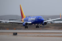 N734SA @ KBOI - About to land on RWY 28R. - by Gerald Howard