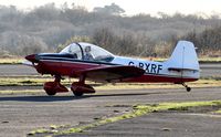 G-BXRF @ EGFH - Resident Super Emeraude. Previously registered OO-NSF and F-BMJG. - by Roger Winser