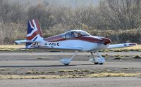 G-COLS @ EGFH - Visiting RV-7A. - by Roger Winser