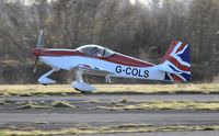 G-COLS @ EGFH - Visiting RV-7A. - by Roger Winser
