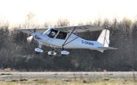 G-ORMW @ EGFH - Resident Ikarus C42 operated by Gower Flight Centre. - by Roger Winser